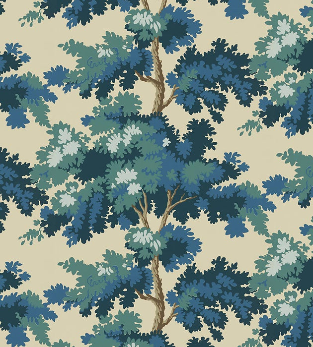 Sandberg Raphael Dark Blue Wallpaper Sample WSB04440066