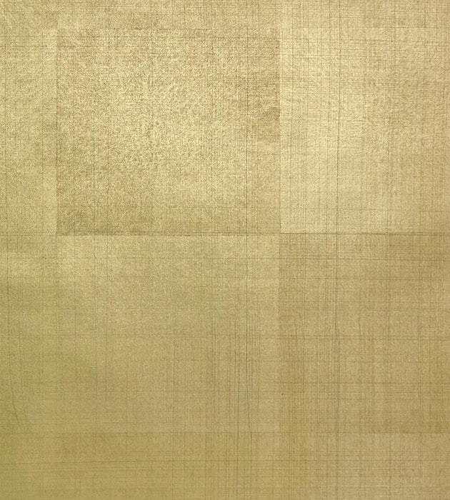 Scalamandre Tea Leaf Silver Wallpaper Sample WTOGA31