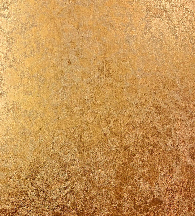 Scalamandre Hand Hammered Leaf Ore Wallpaper Sample WTO1ML28