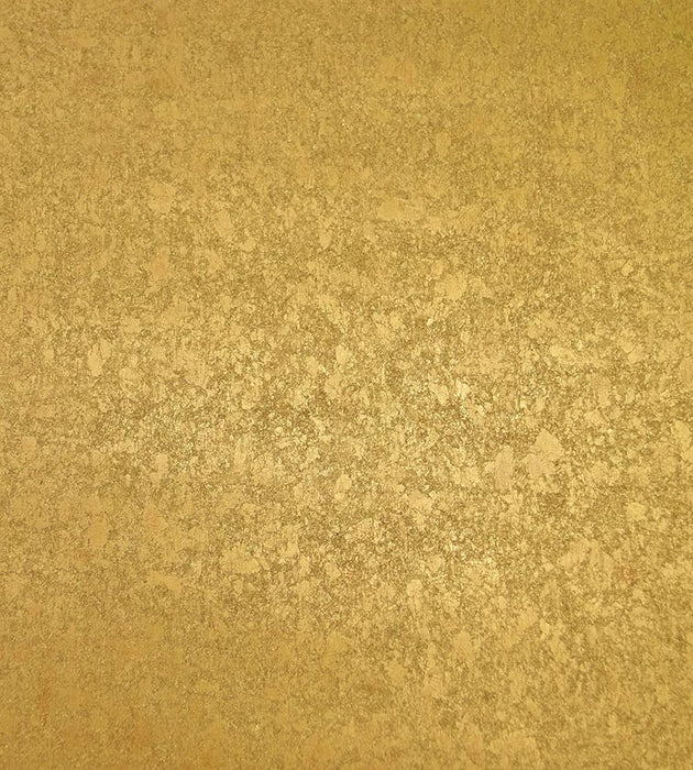 Scalamandre Hand Hammered Leaf Brass Wallpaper WTO2ML28