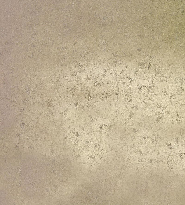 Scalamandre Hand Hammered Leaf Nickel Wallpaper WTO5ML29