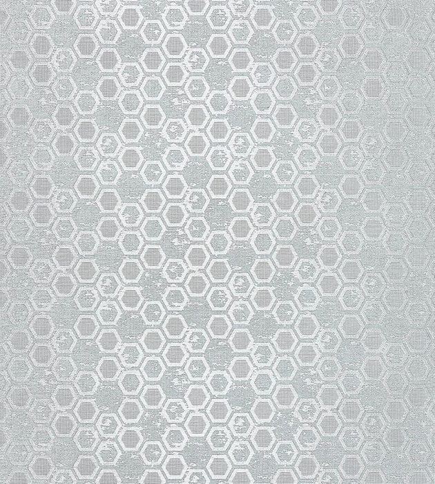 Scalamandre Hexagon Inspiration Glacier Wallpaper WTT266614