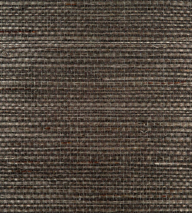 Scalamandre Simply Sisal Grey Wallpaper Sample WTWSIMP0402