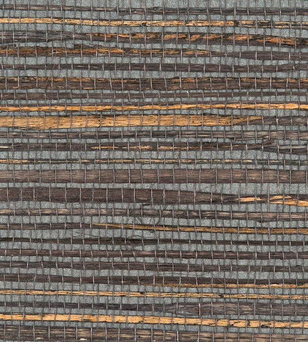 Scalamandre Beach Haven Charcoal Wallpaper WTWBEAC0403