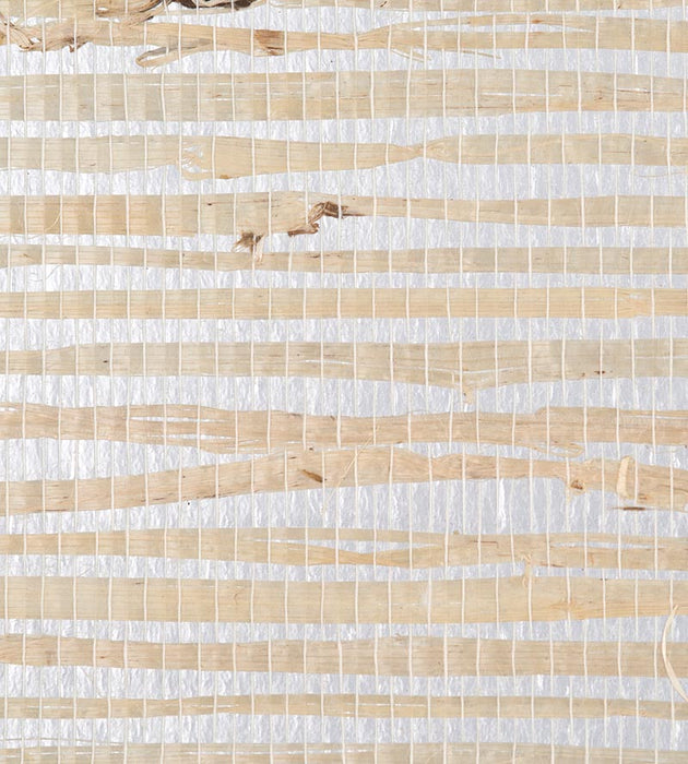 Scalamandre Delilah Silver Wallpaper Sample WTWDELI0452