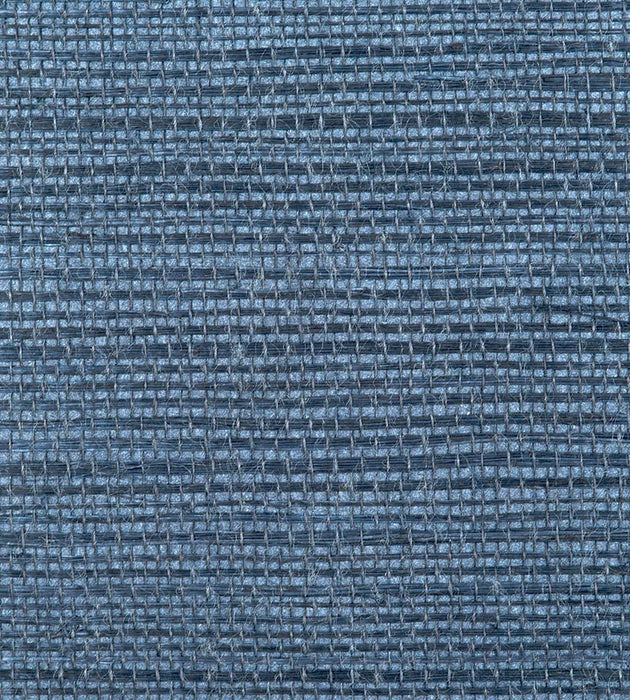 Scalamandre Simply Sisal Navy Wallpaper Sample WTWSIMP0471