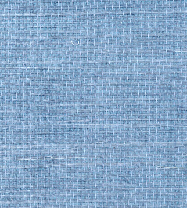 Scalamandre Simply Sisal Blue Wallpaper Sample WTWSIMP0472