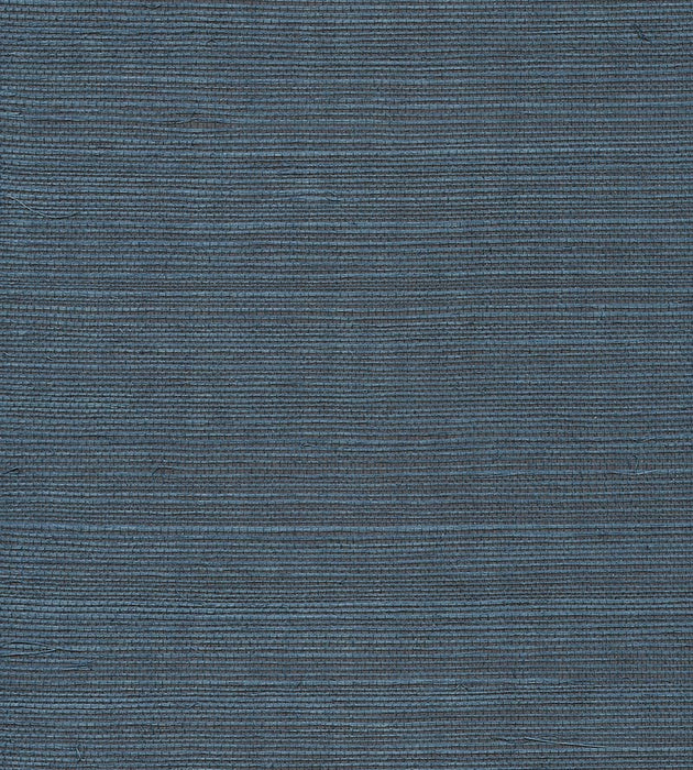 Scalamandre Organic Sisal Peacock Wallpaper Sample WTW23GT39