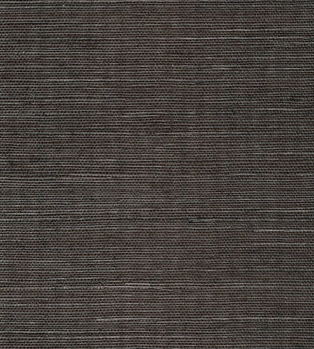 Scalamandre Organic Sisal Espresso Wallpaper Sample WTW42GT39