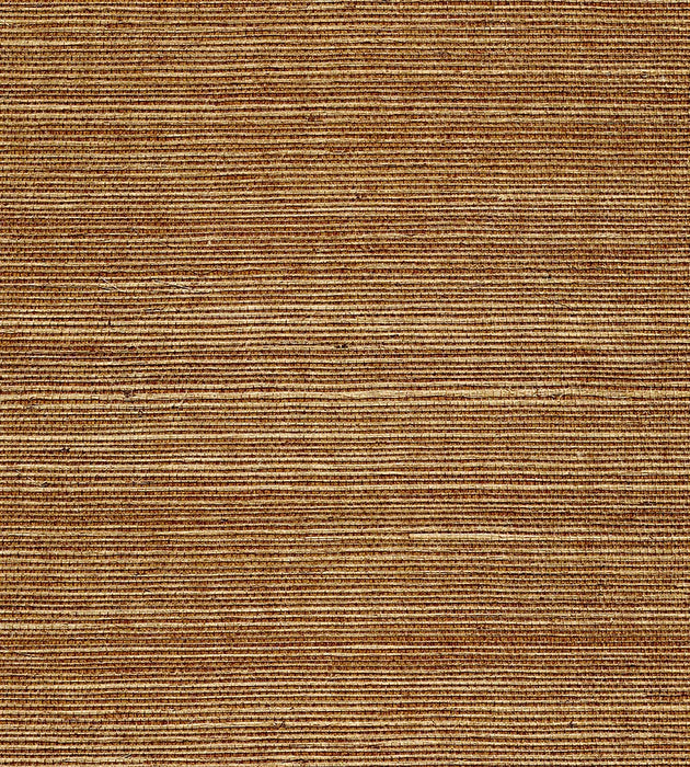 Scalamandre Organic Sisal Wineberry Wallpaper Sample WTW52GT39
