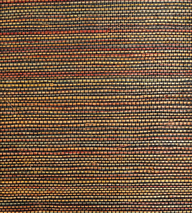 Scalamandre Organic Sisal Multi Sunset Wallpaper WTW62GT39
