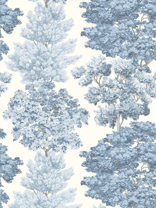Scalamandre Central Park Light Blue Wallpaper WWWP88583D0002