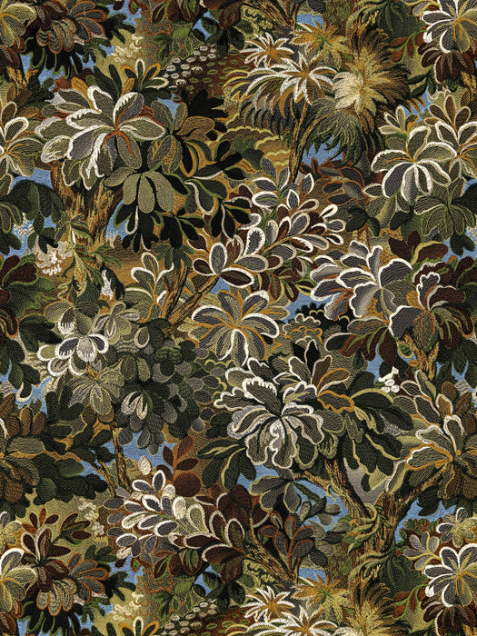 Old World Weavers Ridge Edge Moss Wallpaper Sample WWWP885900002