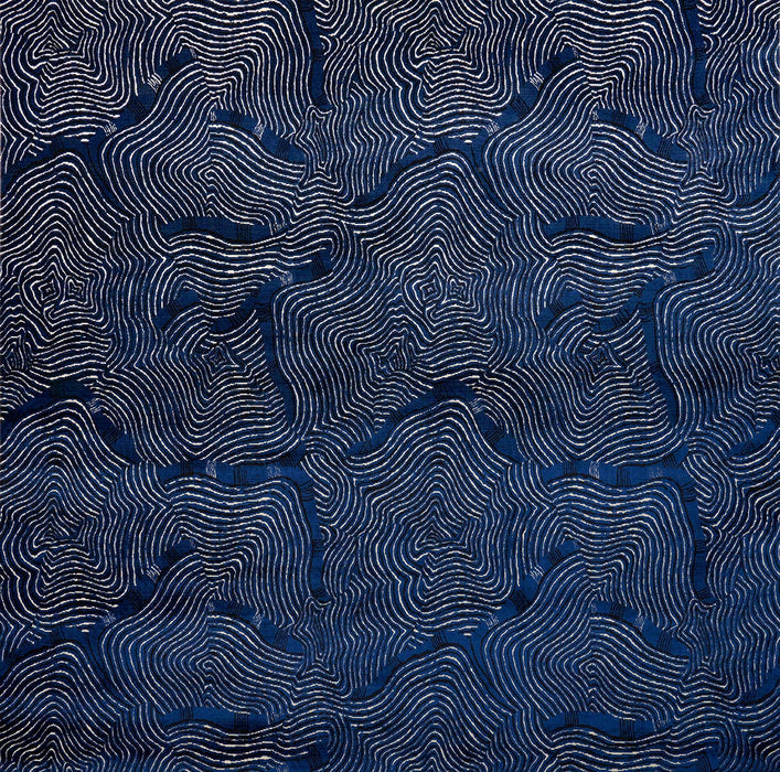Pierre Frey Shabeel Marine Fabric F3855003