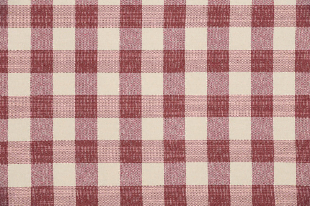 Le Manach Amalfi - Carreaux Garance Fabric Sample L4348015