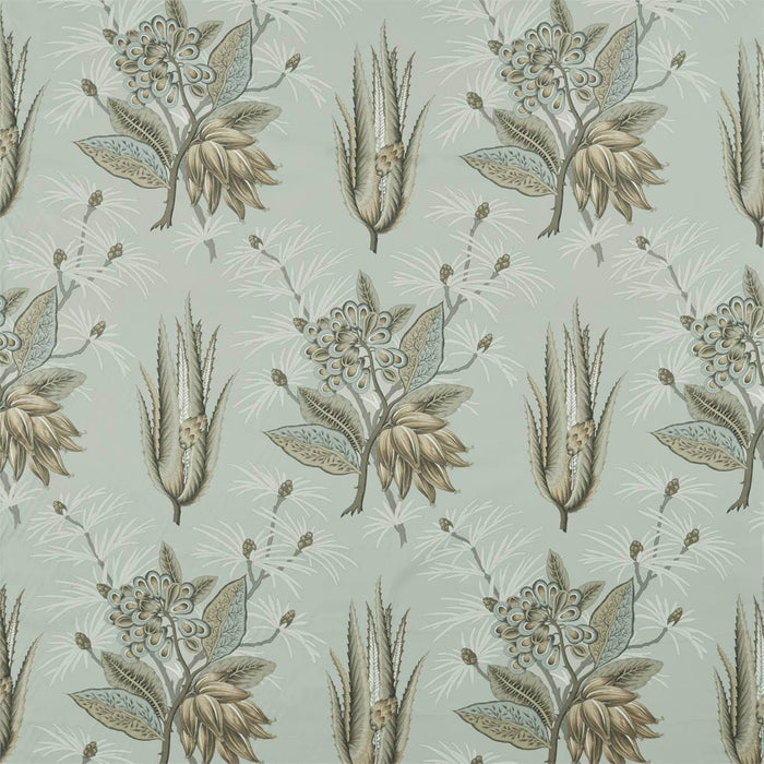 Zoffany Desert Flower II Stone Fabric Sample ZAQF322696