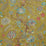 Zoffany Indienne Print Tigers Eye/Cinnabar Fabric Sample ZAQF322700