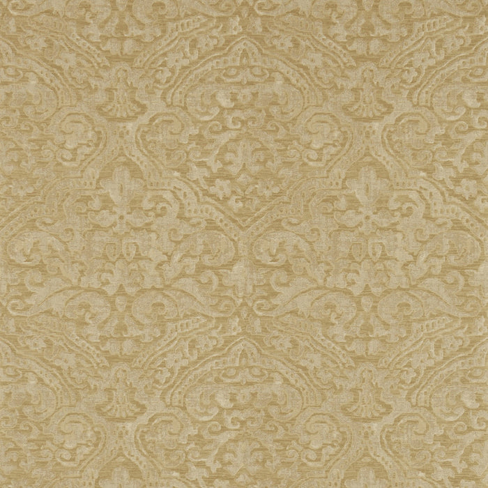 Zoffany Renaissance Damask Warm Gold 312025 Wallpaper Sample ZCON312025