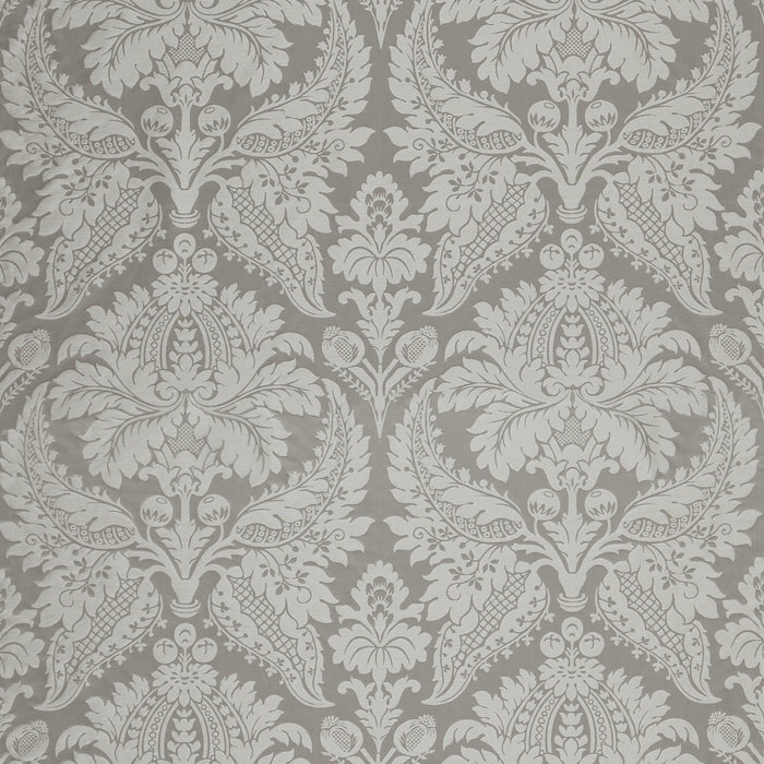 Zoffany Malmaison Damask Silver Fabric Sample ZCON331930