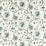 Zoffany Phaedra Toile Huntsmans Green Fabric Sample ZCOT322740