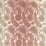 Zoffany Sezincote Damask Tuscan Pink Fabric Sample ZCOT333299