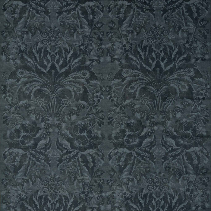 Zoffany Ducato Velvet Reign Blue Fabric Sample ZDAF322688