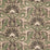 Zoffany Pomegranate Print Tuscan Pink/Huntsman Green Fabric Sample ZDAF322691