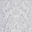Zoffany Mitford Damask Empire Grey Wallpaper Sample ZDAR312864