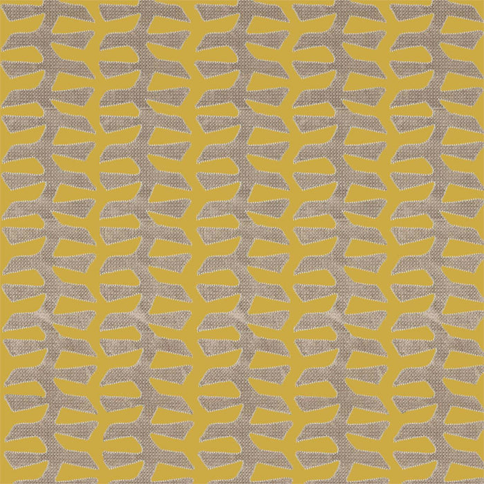 Zoffany Verdi Applique Tigers Eye 333016 Fabric Sample ZICO333016
