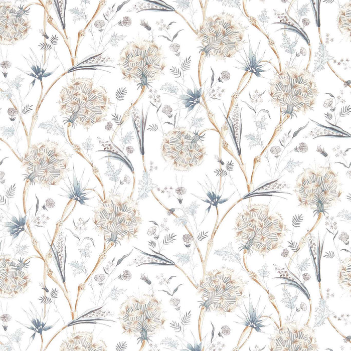 Zoffany Wallichi Quartz Grey Wallpaper ZIND313117