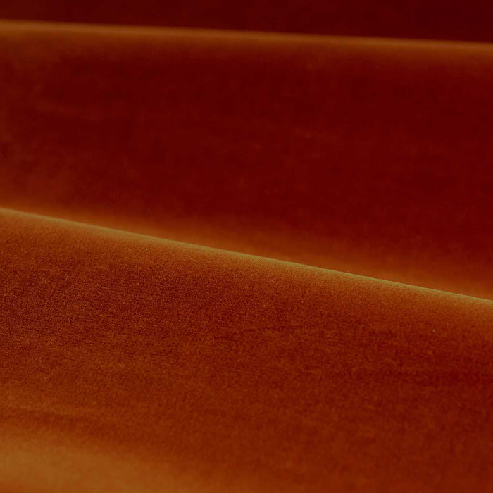 Zoffany Cotton Velvet Performance Terracotta Fabric ZL4X333508
