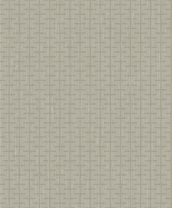 Seabrook Designs Small Geos Warm Stone Wallpaper Sample ZN51803