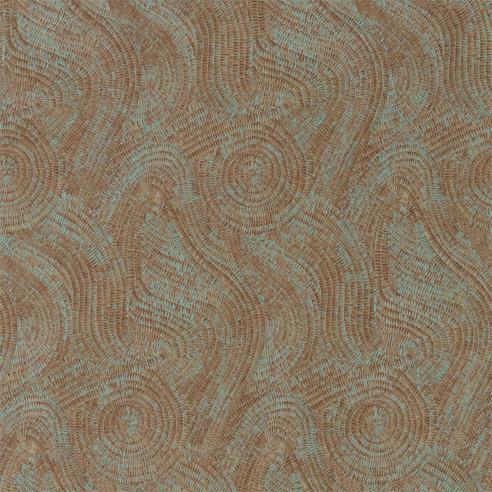 Zoffany Hawksmoor Oxidised Copper 312598 Wallpaper Sample ZPHA312598