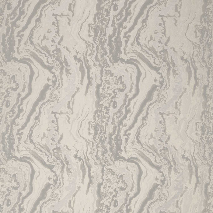 Zoffany Serpentine Platinum White Fabric Sample ZPHA332668
