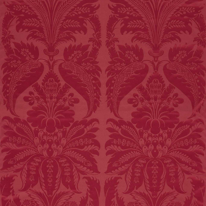 Zoffany Clandon Damask Cinnabar Fabric Sample ZSUF333379