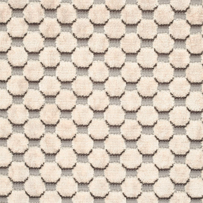 Zoffany Tespi Spot Silver/Pearl Fabric Sample ZTSV332168
