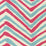Alan Campbell Zig Zag Multi Color Turquoise Fuschia Fabric Sample AC950-11