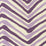 Alan Campbell Zig Zag Multi Color Lavender Purple Fabric Sample AC950-06