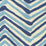 Alan Campbell Zig Zag Multi Color New Blue Navy Fabric Sample AC950-04