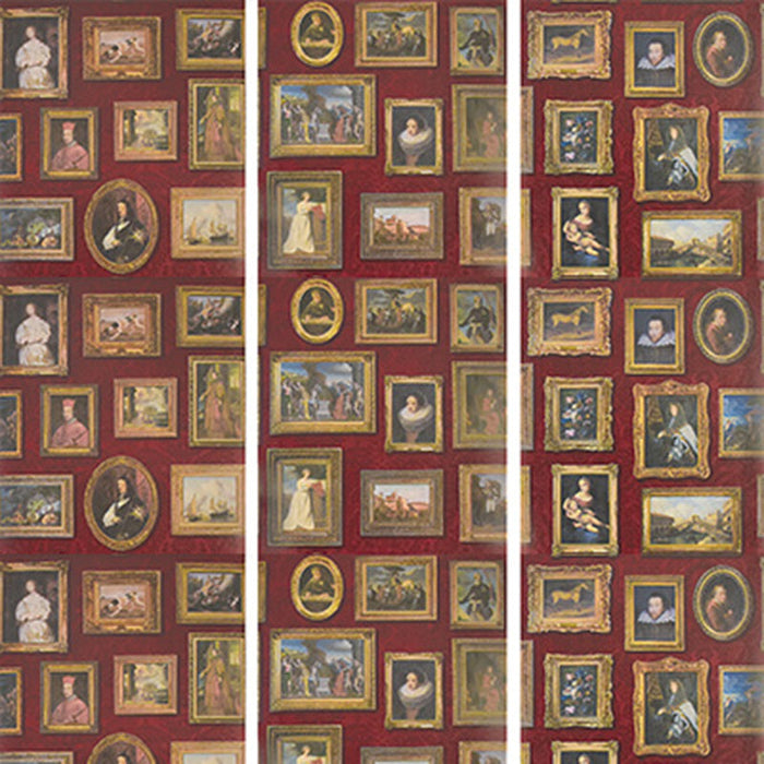 Andrew Martin Gallery Red Wallpaper Sample AMW10031.9.0