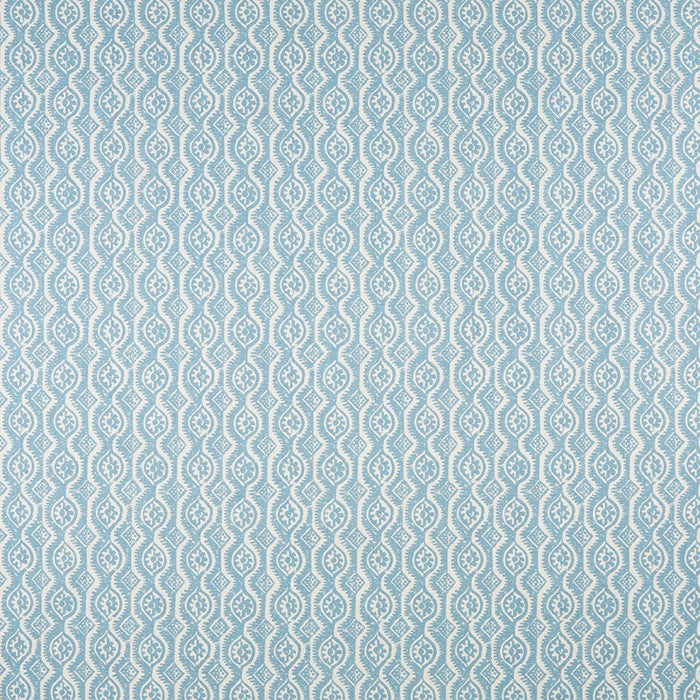 Lee Jofa Small Damask Blue Fabric Sample BFC-3642.5.0