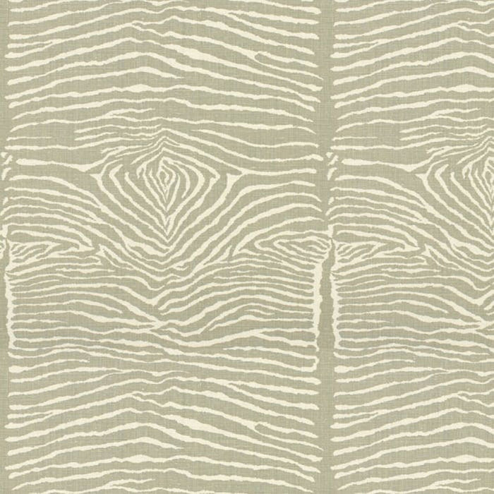 Brunschwig & Fils Le Zebre Pewter Fabric Sample BR-79168.11.0