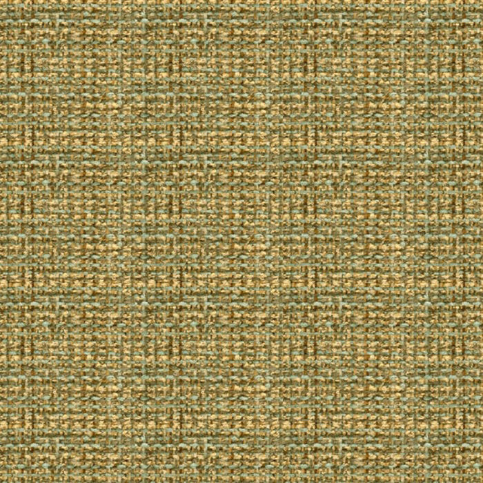 Brunschwig & Fils Boucle Texture Brown/Aqua Fabric Sample BR-800041.M82.0