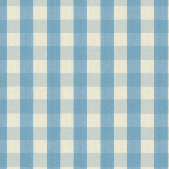 Brunschwig & Fils Carsten Check French Blue Fabric Sample BR-89149.15.0