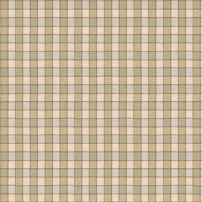 Brunschwig & Fils La Seyne Check Sandstone Fabric Sample BR-89318.059.0