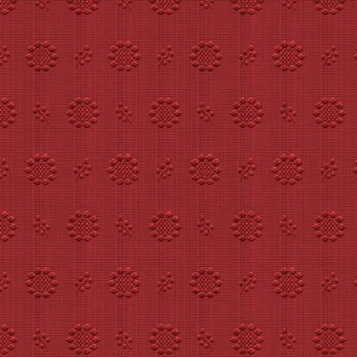 Brunschwig & Fils Chandler Figured Woven Red Currant Fabric Sample BR-89489.169.0