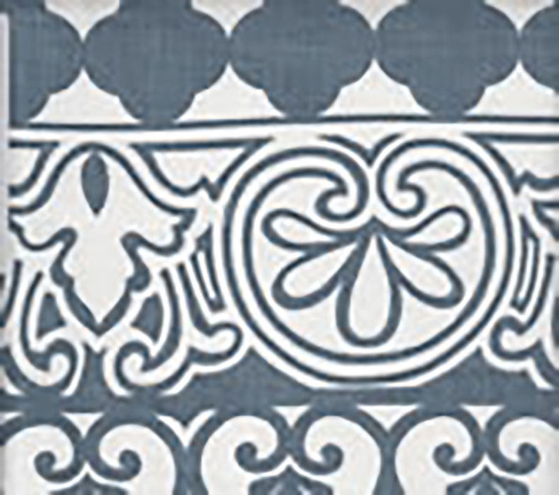 Home Couture Carnavale Border Slate Navy Fabric HC1800C-05W