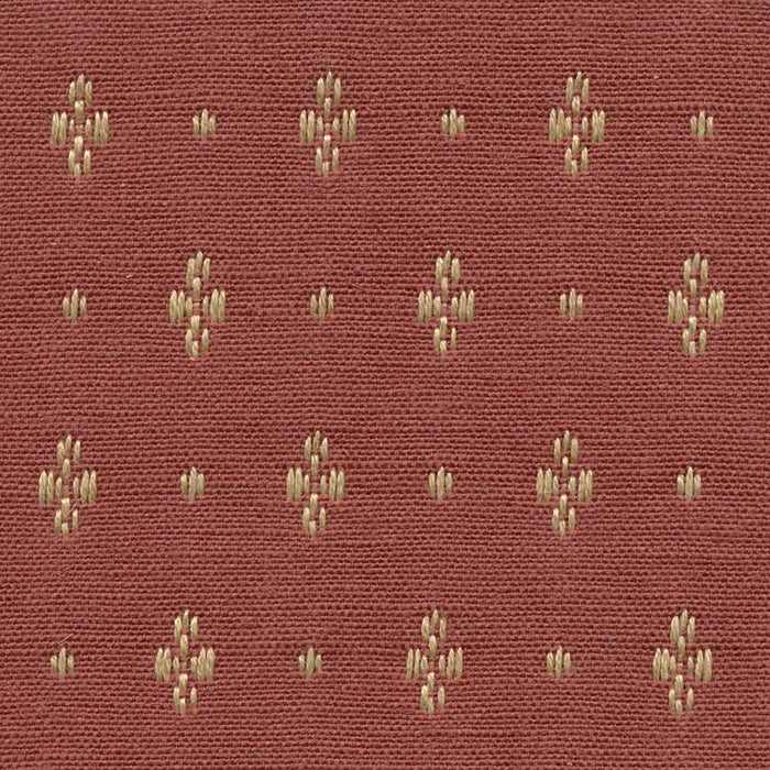 Marvic Textiles Clover Flame Fabric Sample 616-1