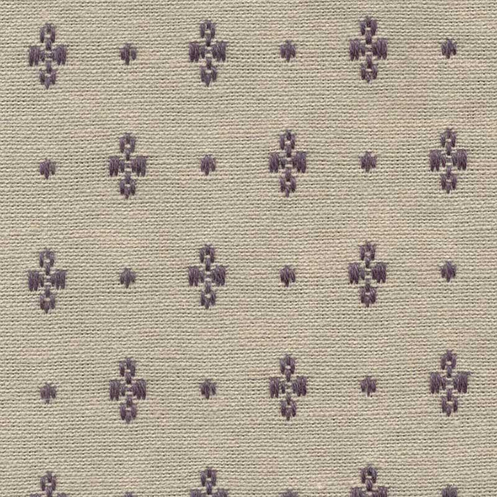 Marvic Textiles Clover Ecru Fabric Sample 616-44