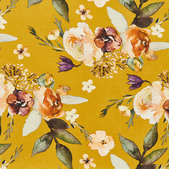 Etamine Fleurs fauves 124 Fabric 19592124